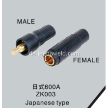 Vorschäler Kabelstecker und Gefäß japanischen Typ 600A